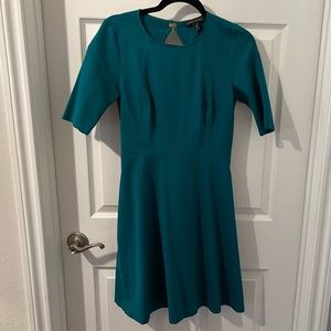 Banana Republic teal dress